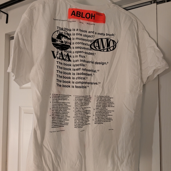 Virgil Abloh X MCA Chicago Tee - Picture 3 of 5